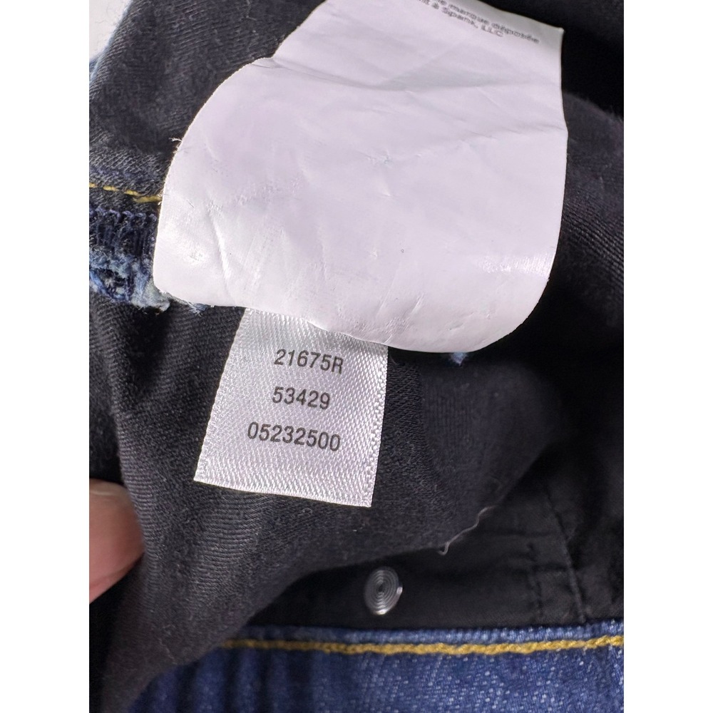 Spanx Shape Authentic 360 90s Straight Leg Jeans XL High Rise Everyday Shaping - Picture 6 of 8